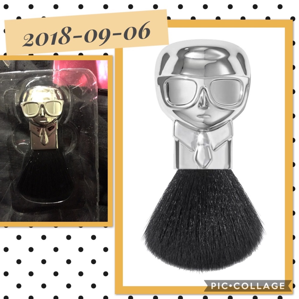 Karl Lagerfeld face brush